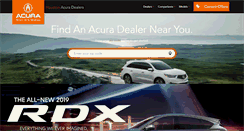 Desktop Screenshot of houstonacuradealers.com